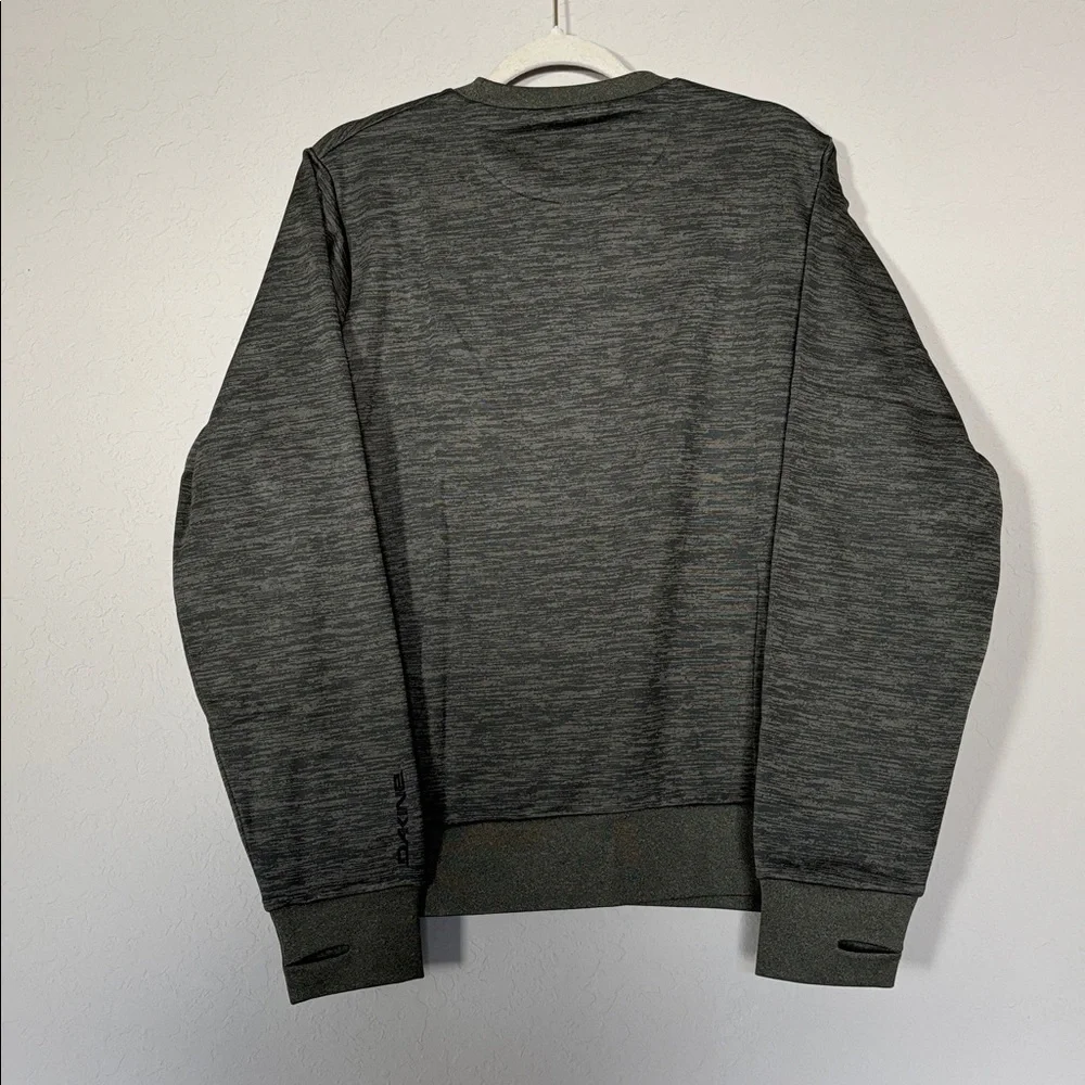 NWT Dakine Men's Sport Crewneck sweatshirt in Olive green and gray shades.Size L